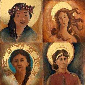 Four Paintings of Heavenly Mother